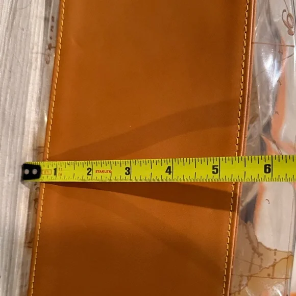 Alviero Martini Prima Classe Clear map tote - Picture 10 of 10